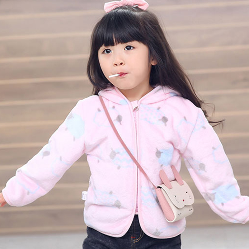 Children Flannel Jacket Autumn - Winter Clothing 1 Year Old review and price