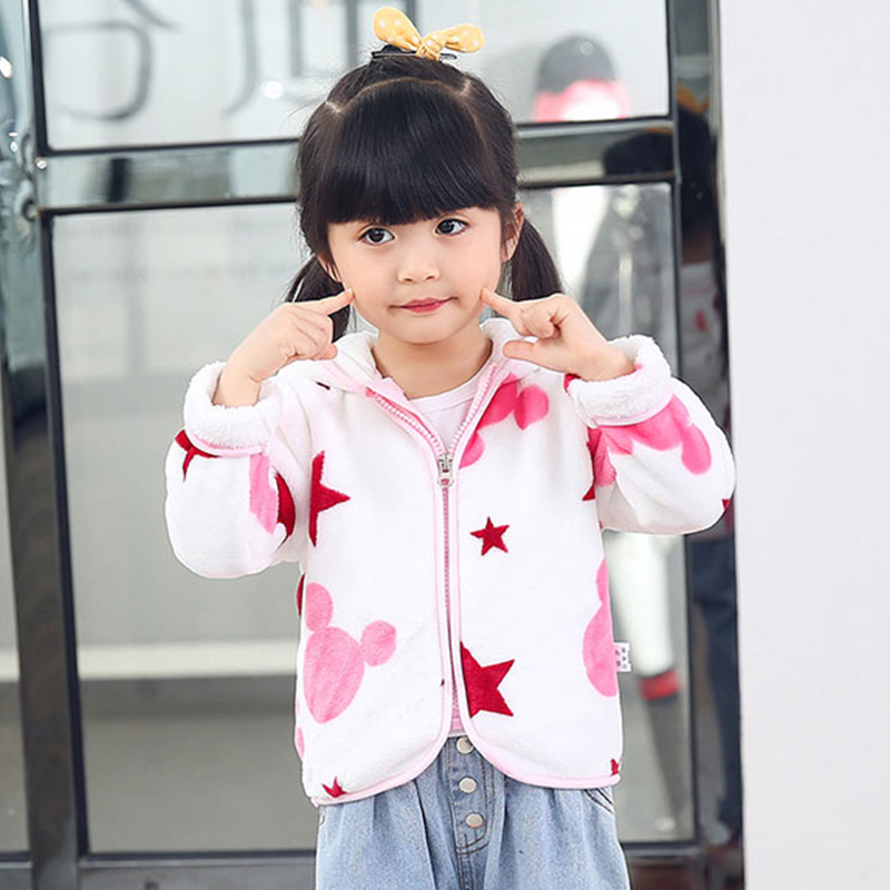 Children Flannel Jacket Autumn - Winter Clothing 1 Year Old review and price
