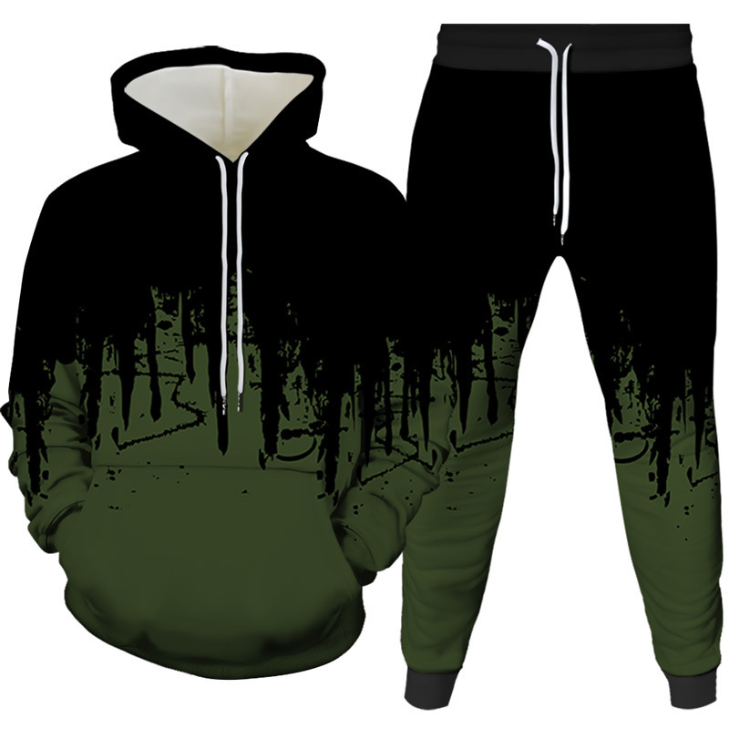 Ink Painting 3D Printed Hoodie - Winter Clothing Pants review and price