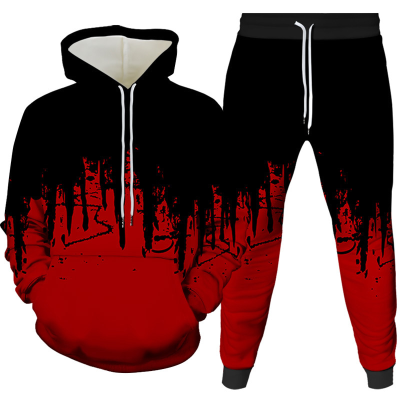 Ink Painting 3D Printed Hoodie - Winter Clothing Pants review and price