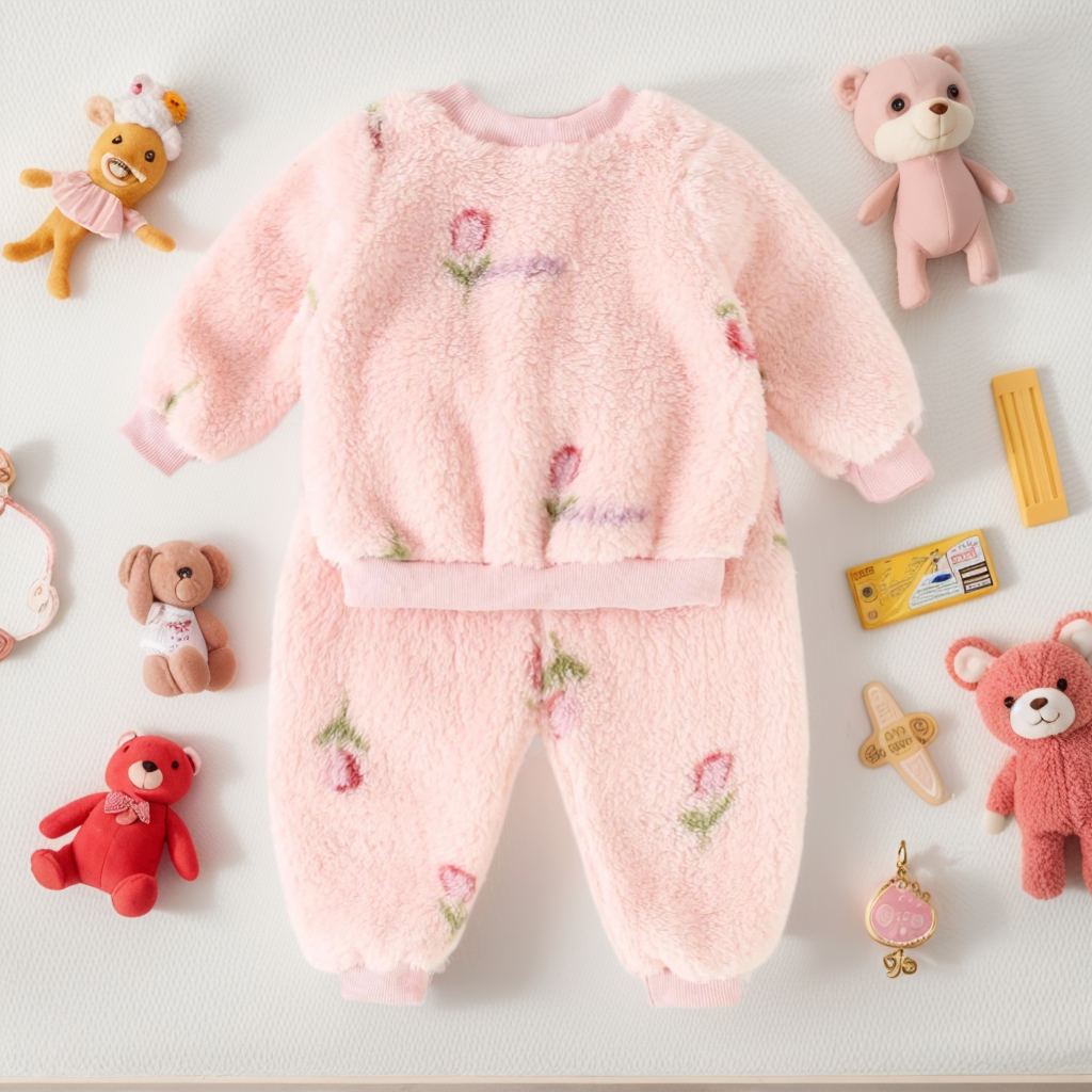 Cute Fleece Long Sleeve Little - Winter Clothing 1 Year Old review and price