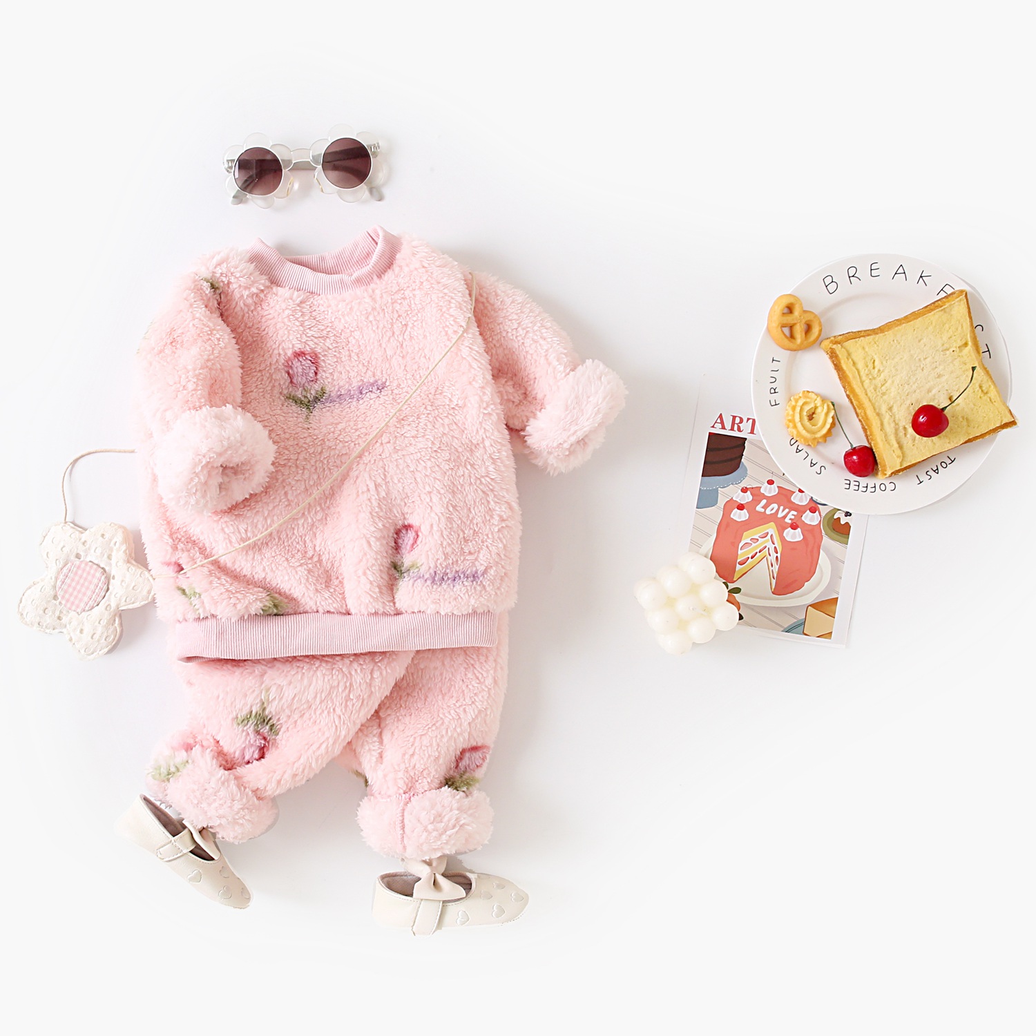 Cute Fleece Long Sleeve Little - Winter Clothing 1 Year Old review and price